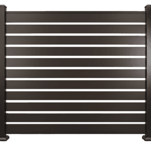 Aluminum Slat Privacy Fence